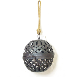 Lampion metalowy Kula 15cm